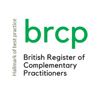 BRCP logo, British Register of Complementary Practitioners.